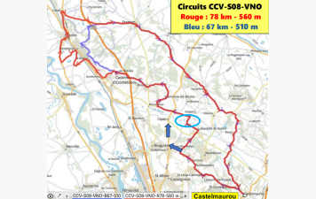 Circuits VNO du weekend des 21 &amp; 22 février / inondations